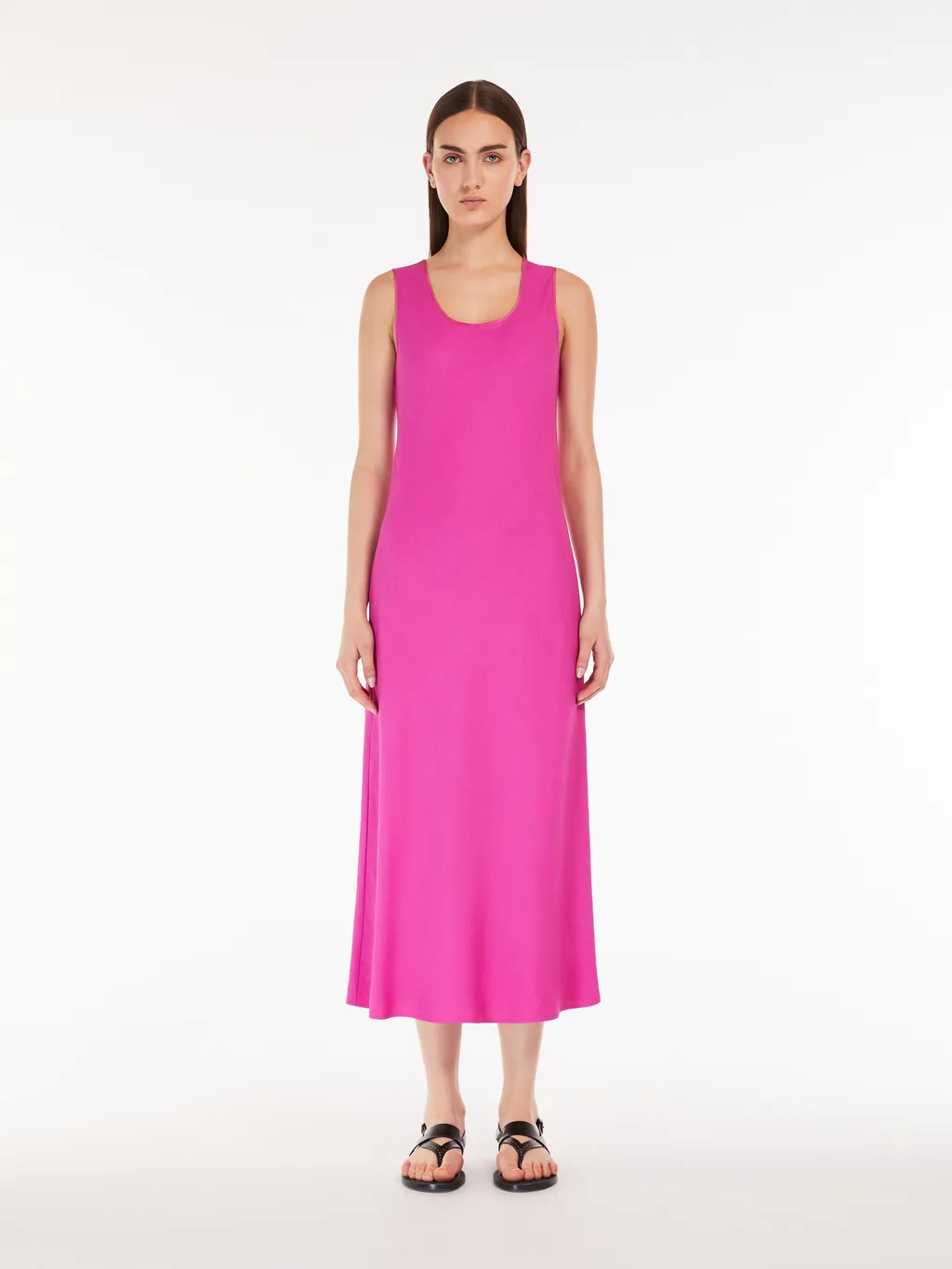 Sleeveless Medium Length Dress