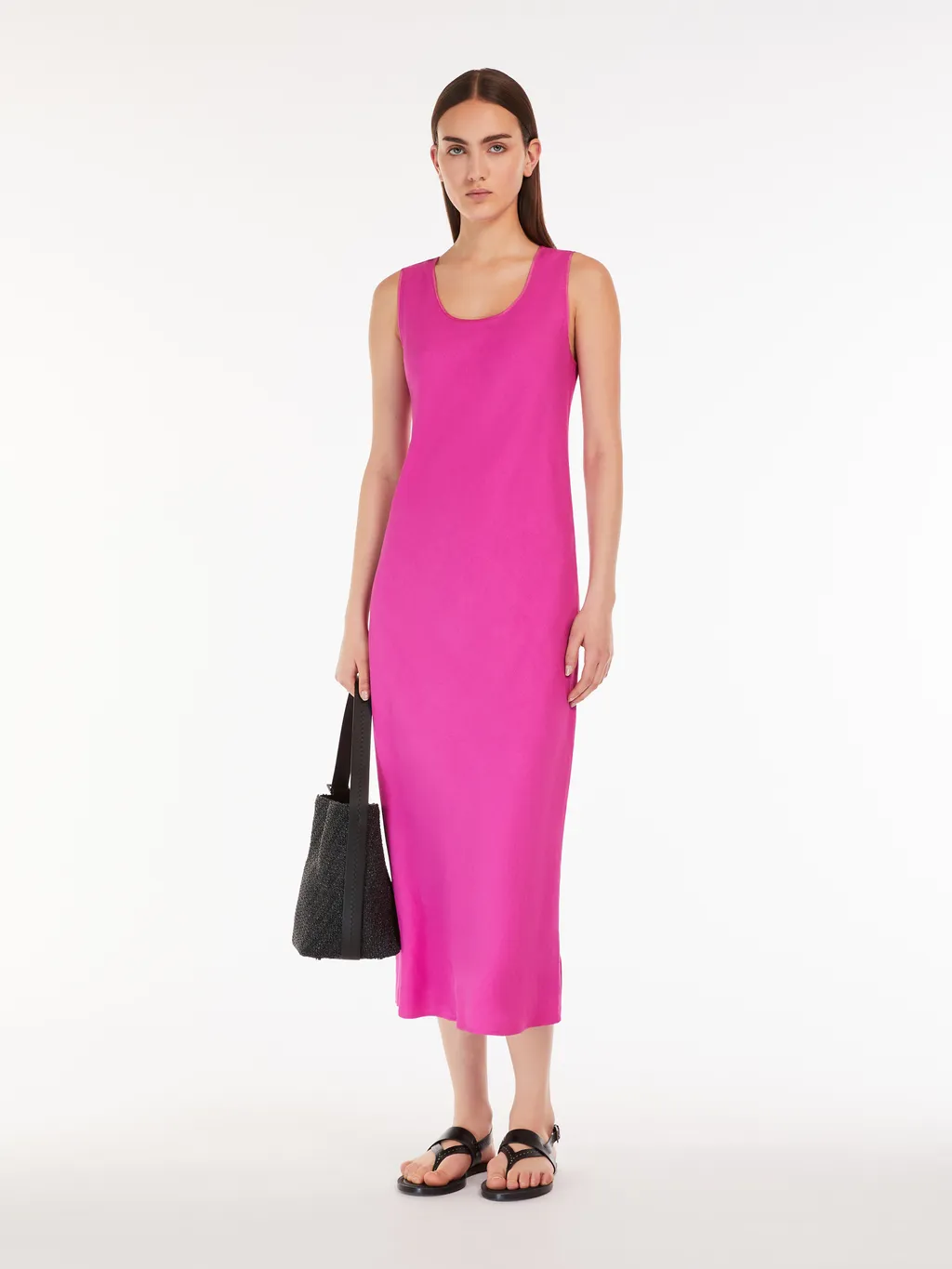 Sleeveless Medium Length Dress