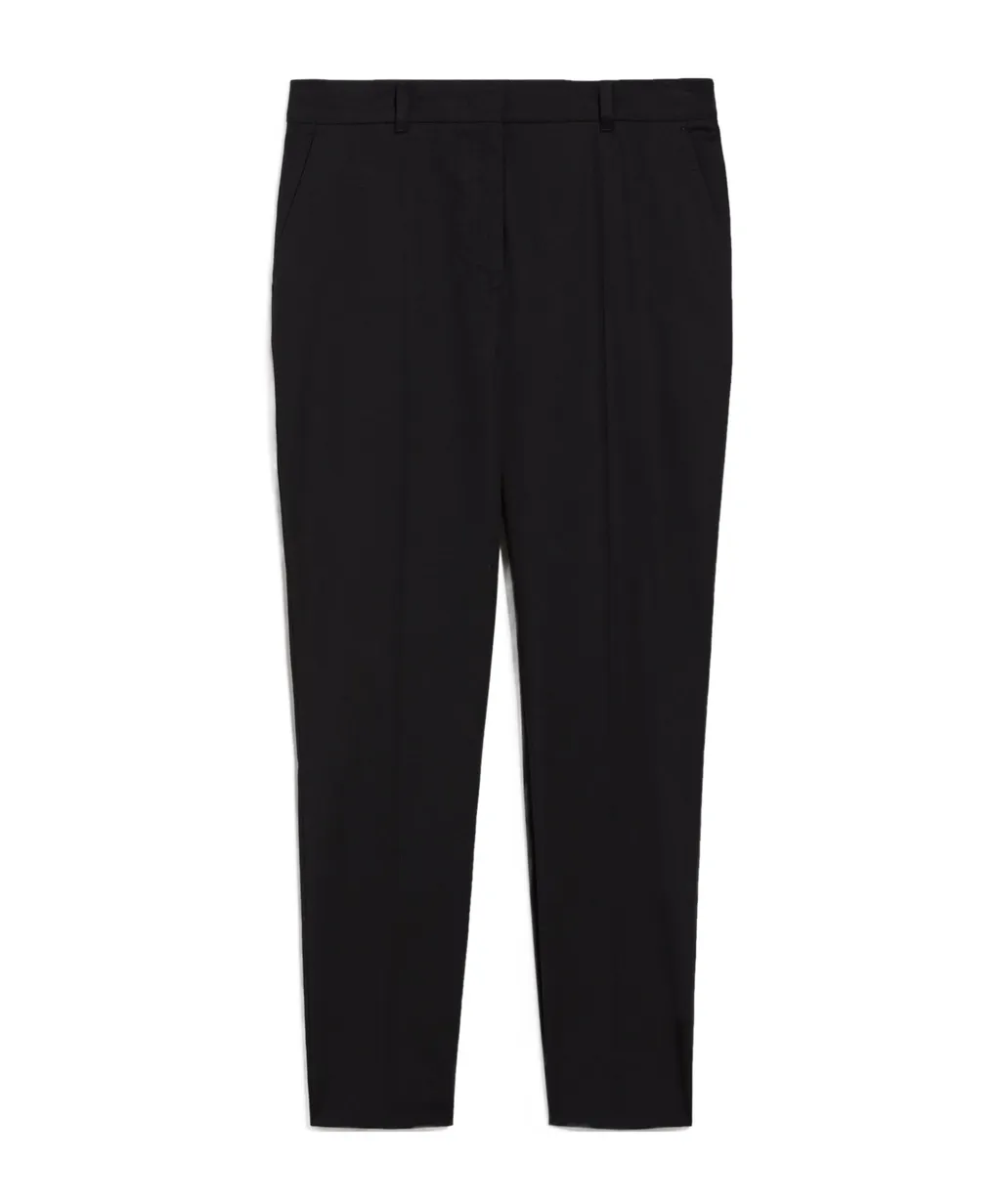 Studio High Waist Straight Leg Trousers