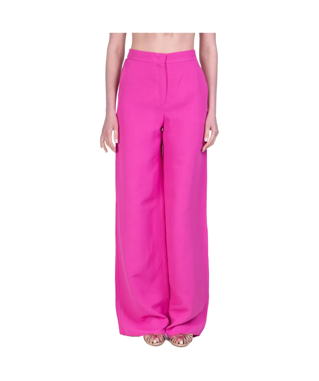 High-Waisted Casual Pants
