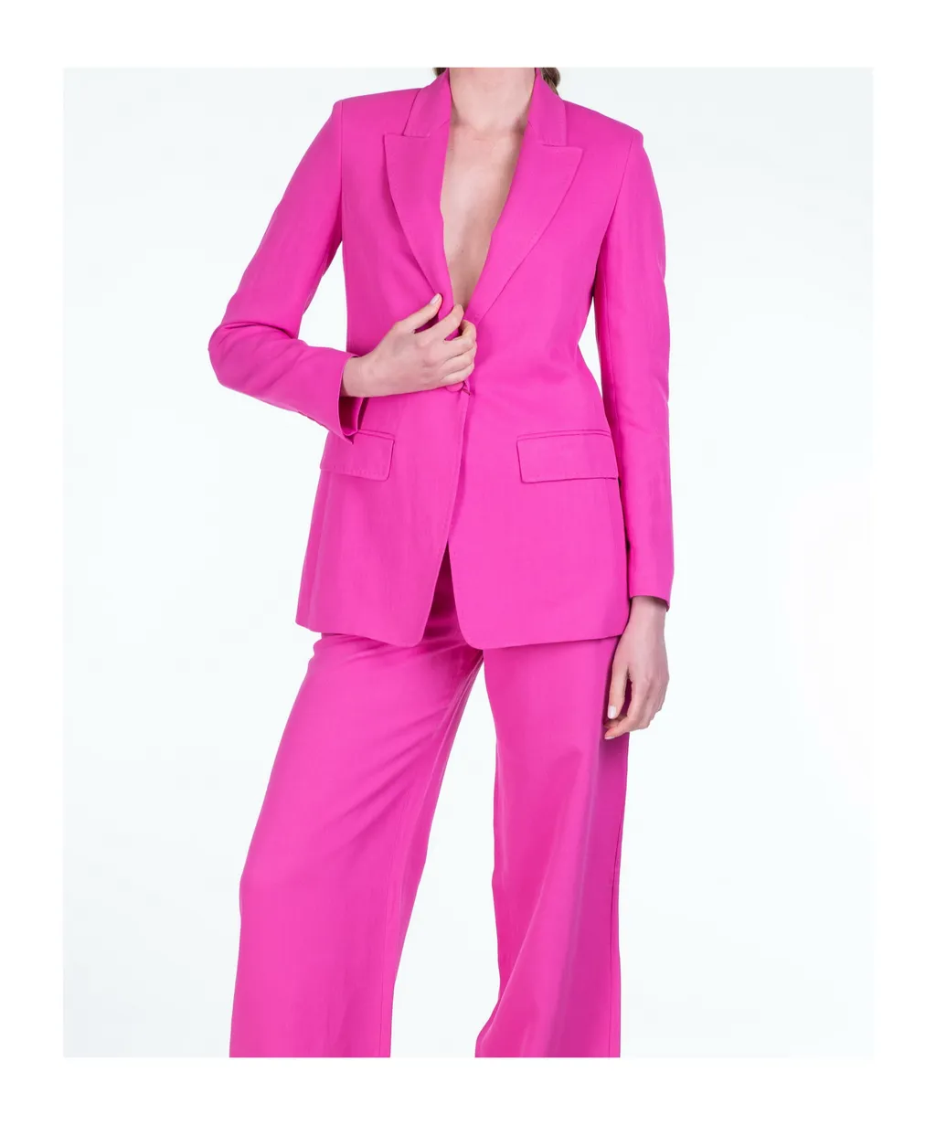 Long-Sleeved Suit Coat