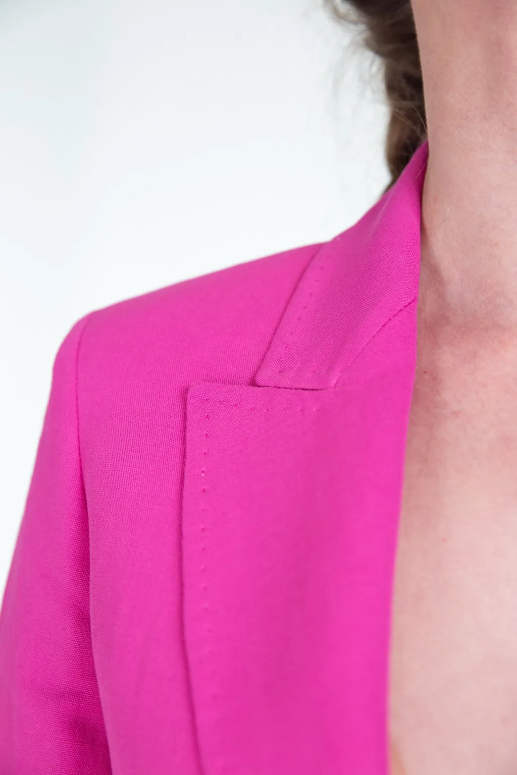 Long-Sleeved Suit Coat
