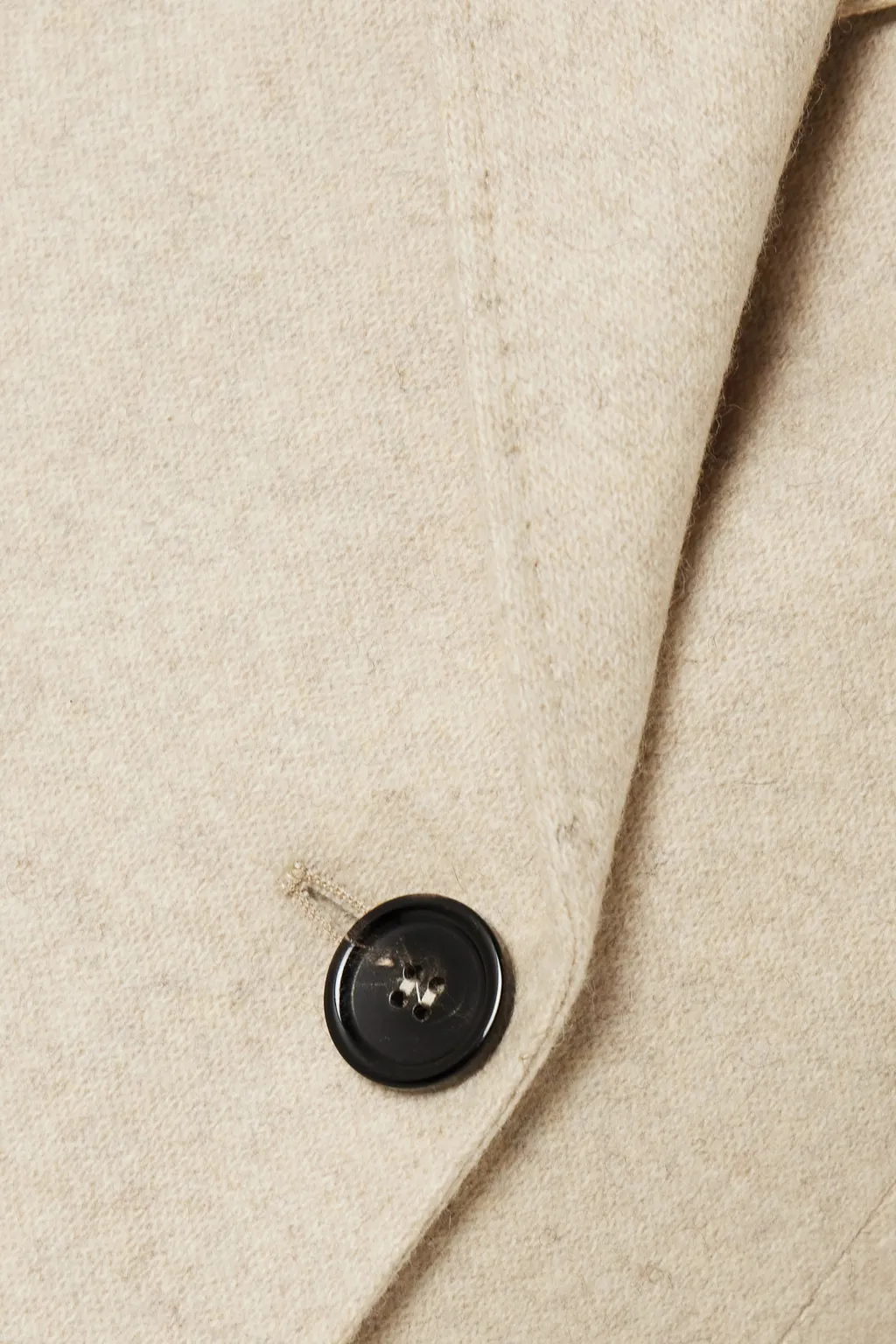 Double-Breasted Buttoned Jacket