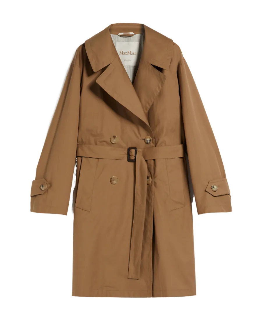 The Cube Double-Breasted Trench Coat