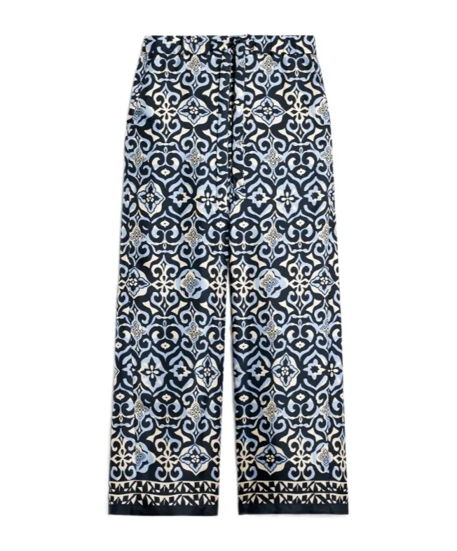 Pattern Printed Casual Pants