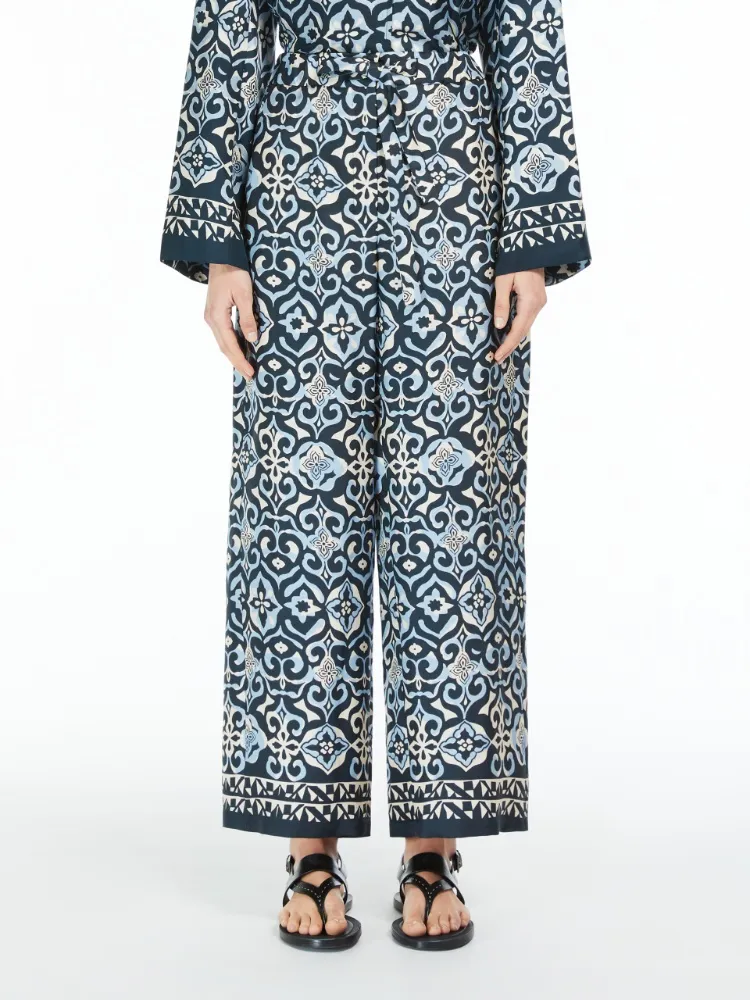 Pattern Printed Casual Pants