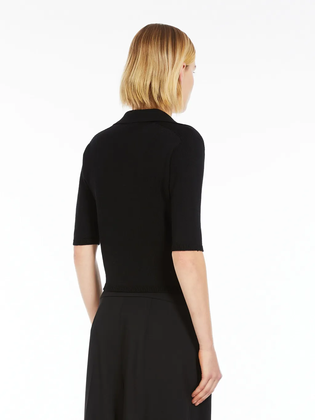 Wool Polo Neck Sweater