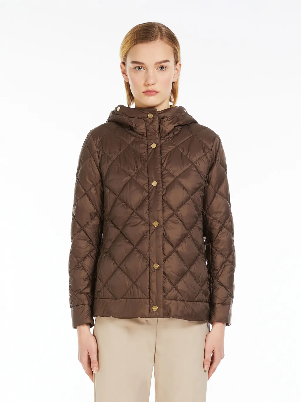 Hooded Double-Sided Down Jacket