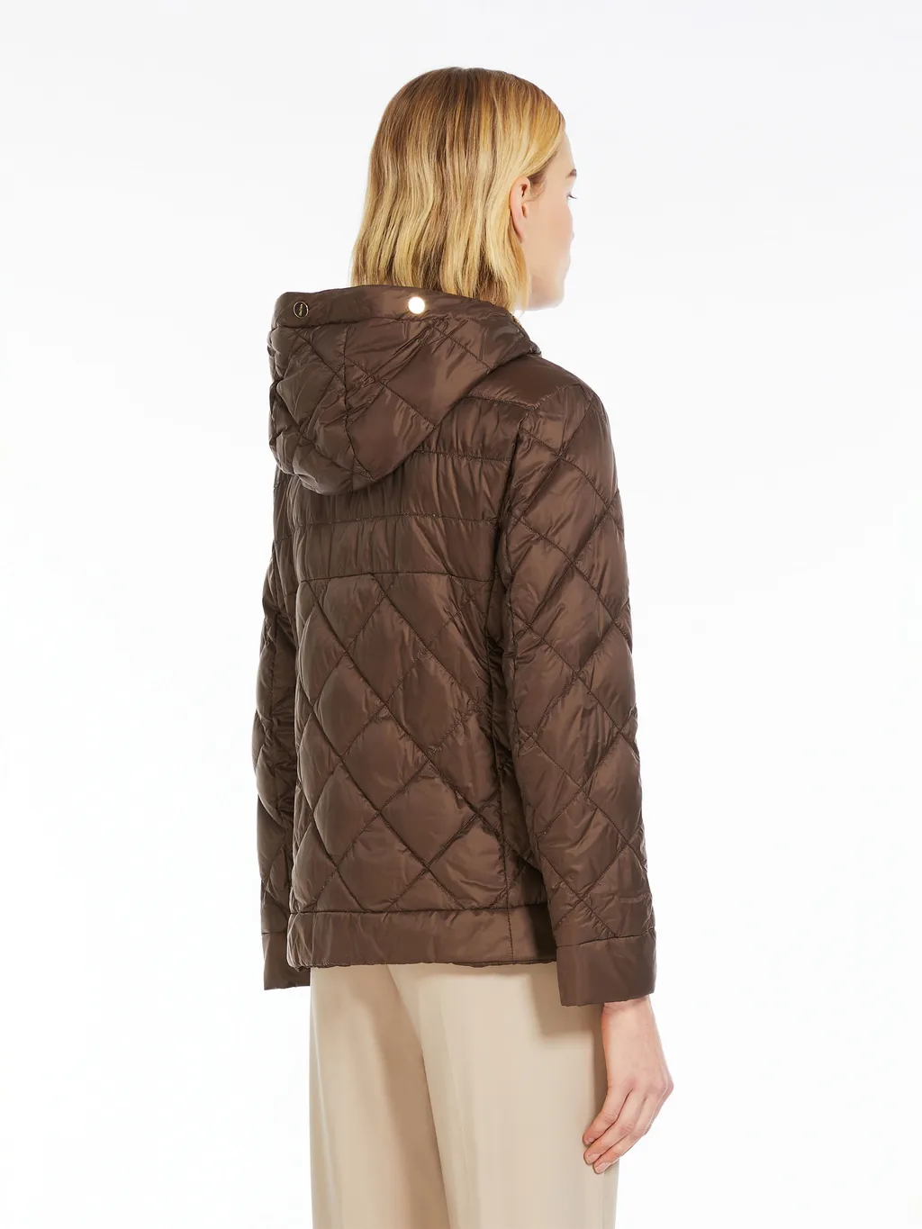Hooded Double-Sided Down Jacket