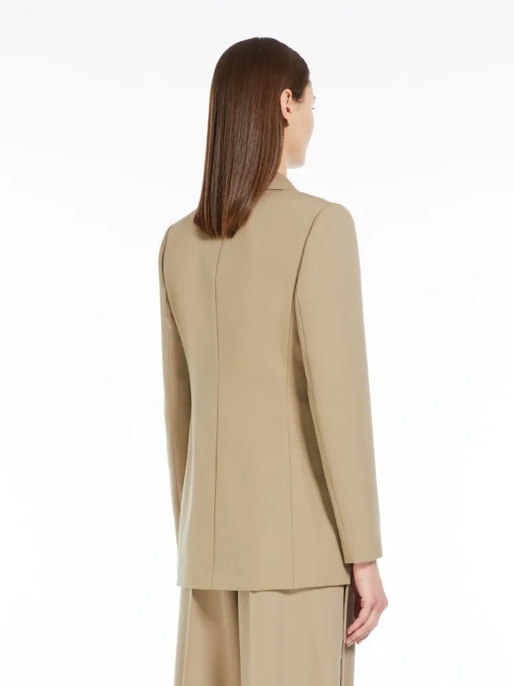 Wool Single-Breasted Blazer