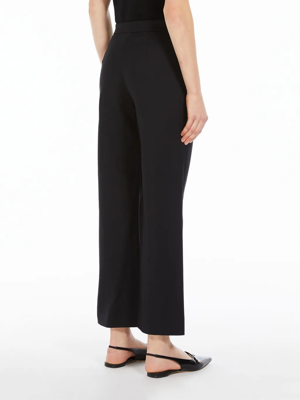 High Waist Straight Leg Pants