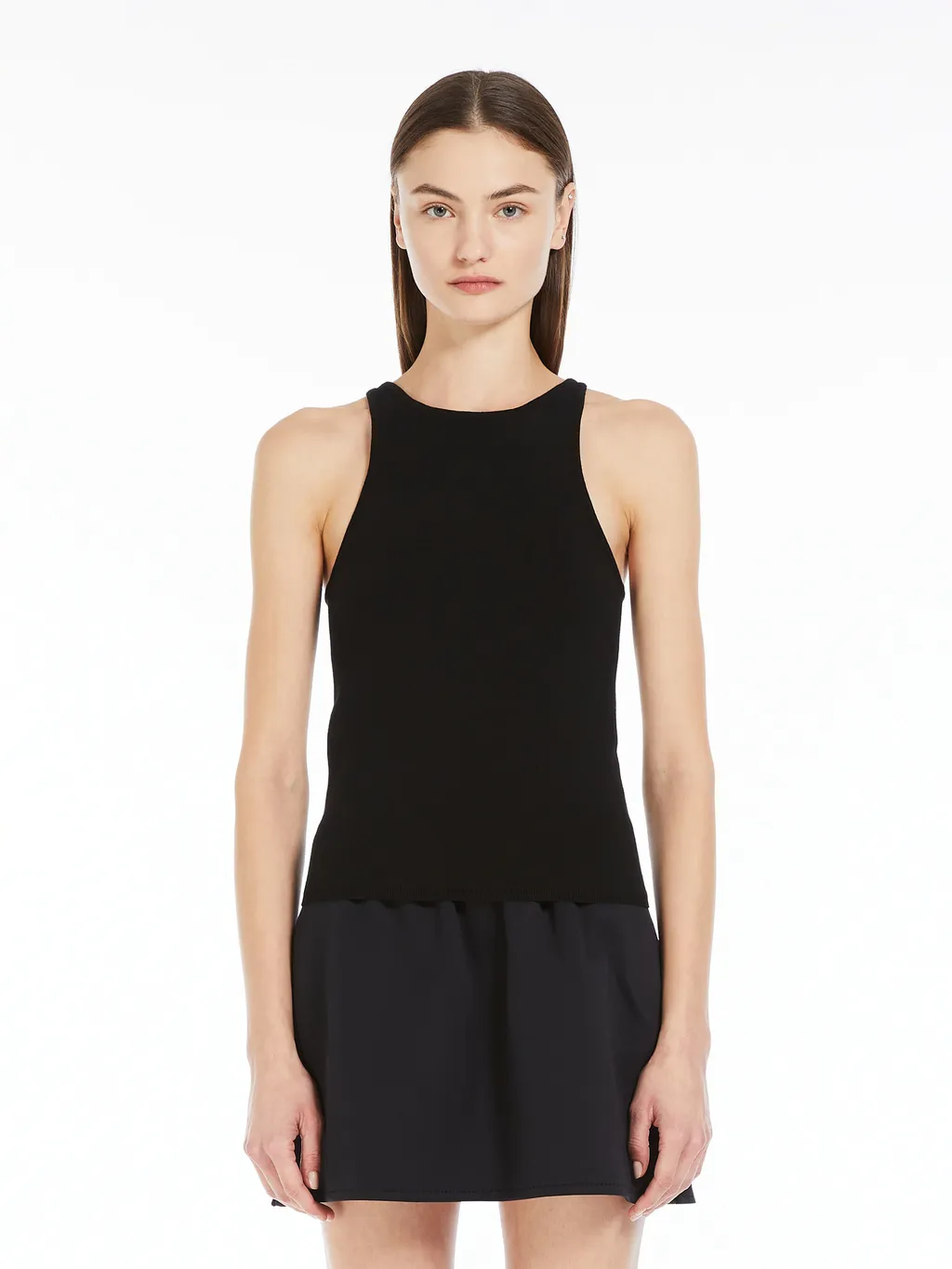 Wool Neck Vest