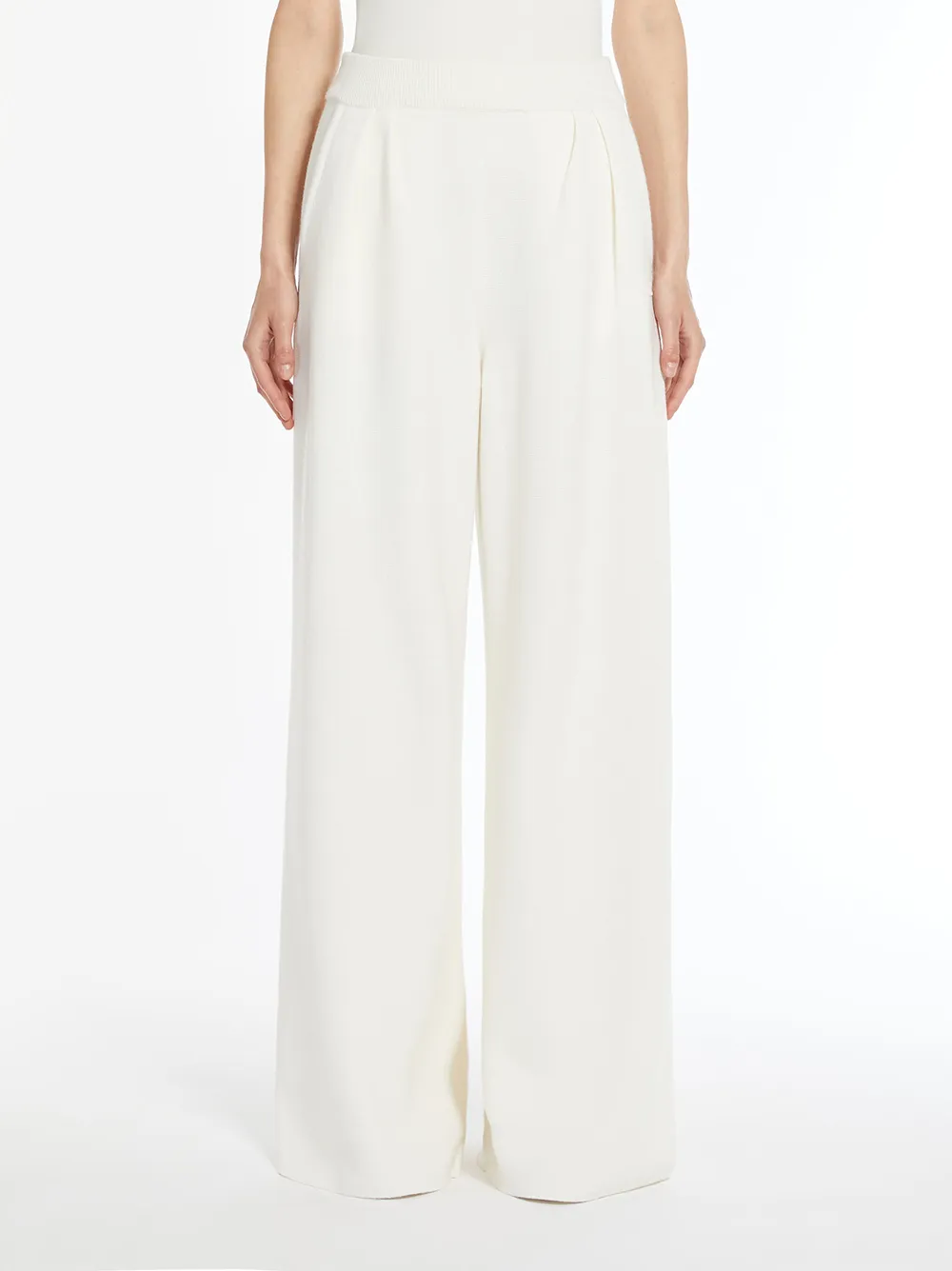 Wide-Leg Casual Pants