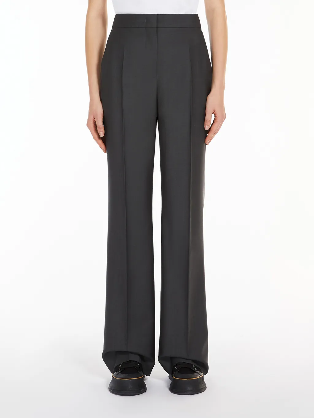 Wool Trumpet Casual Pants