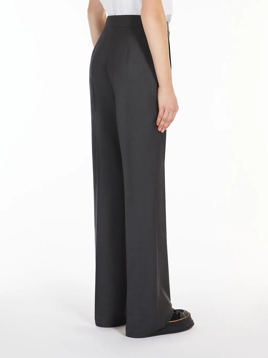 Wool Trumpet Casual Pants