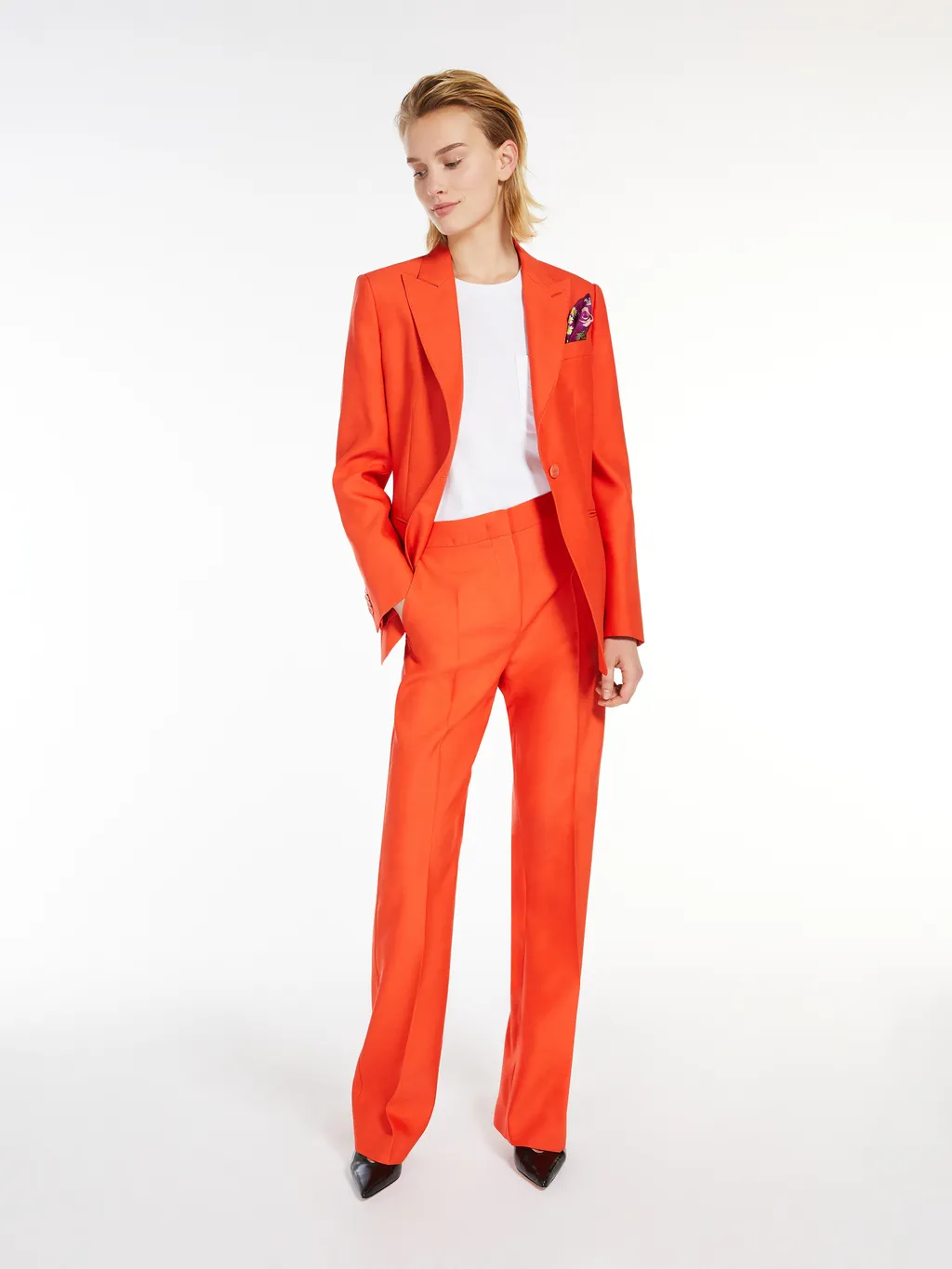 Wool Trumpet Casual Pants