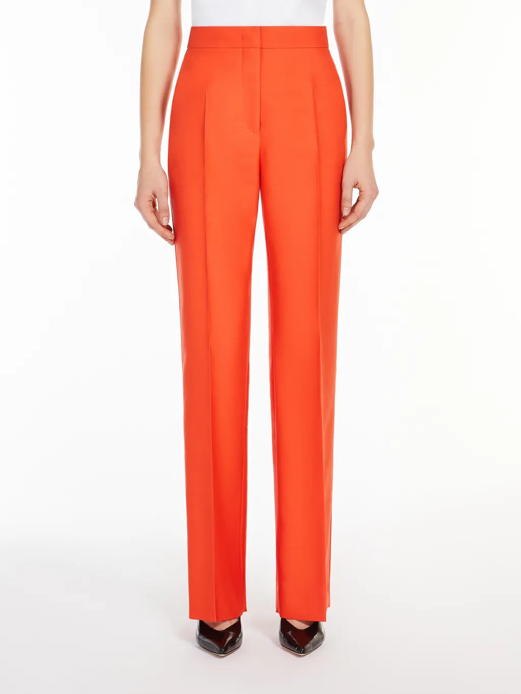 Wool Trumpet Casual Pants