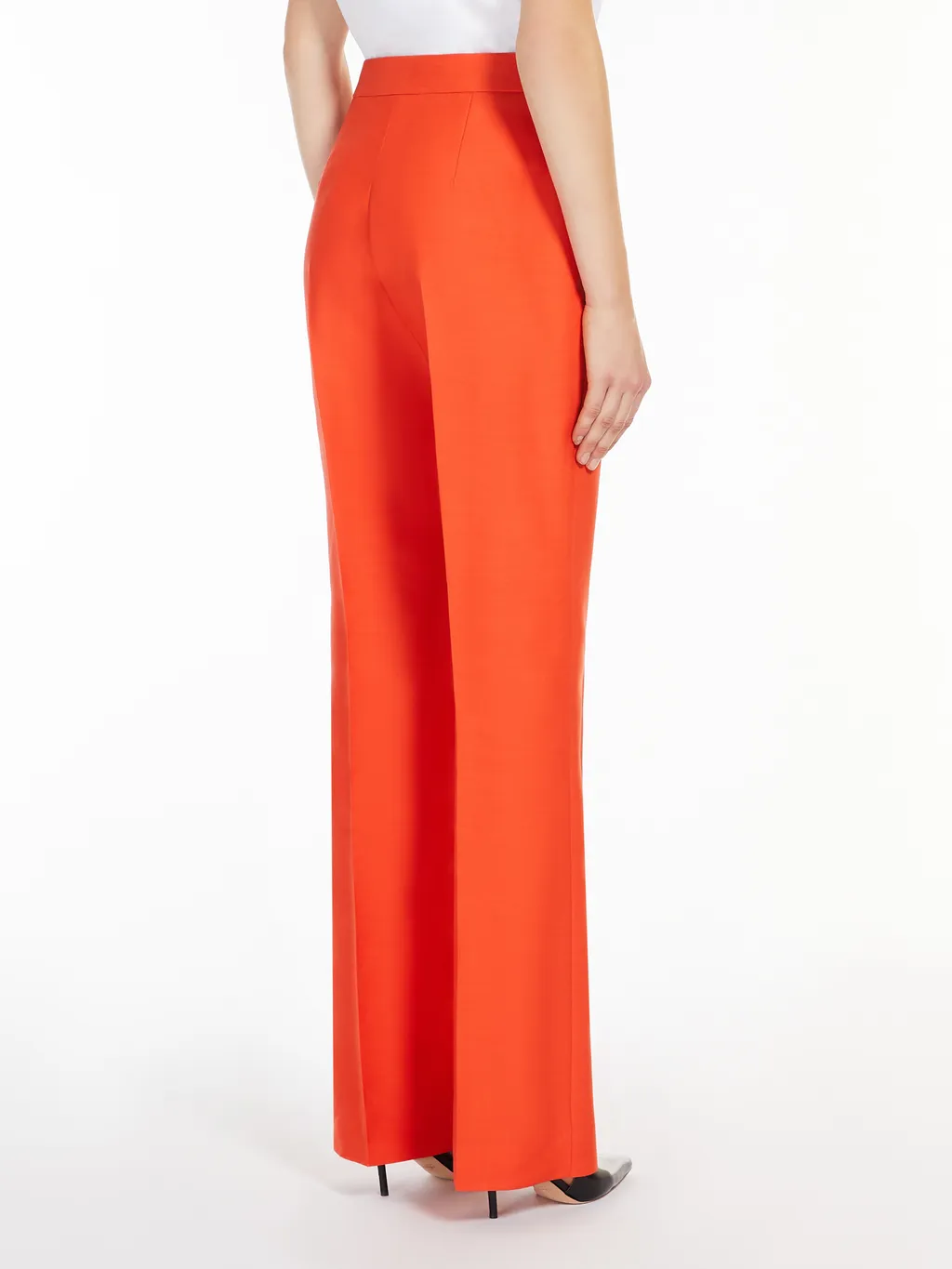 Wool Trumpet Casual Pants