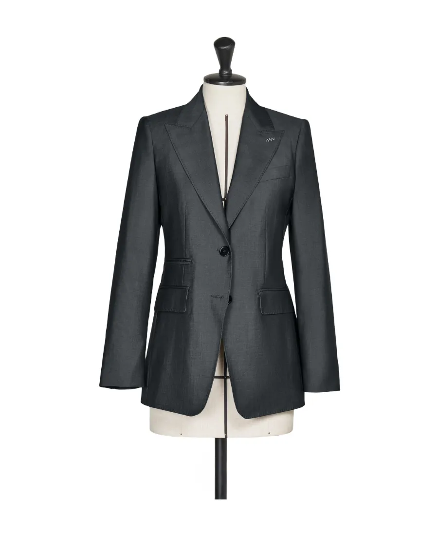 Single-Breasted Long-Sleeved Blazer