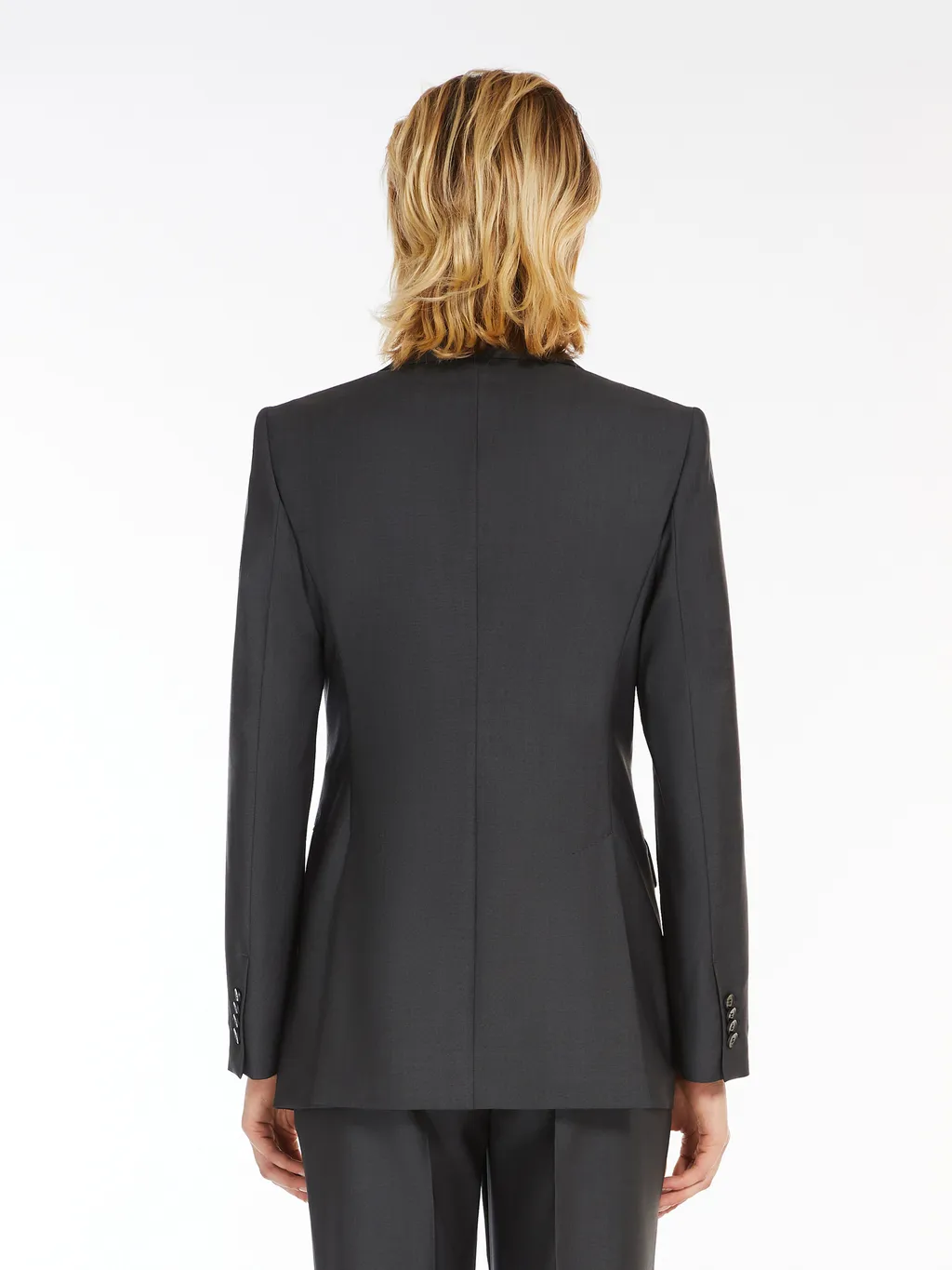 Single-Breasted Long-Sleeved Blazer