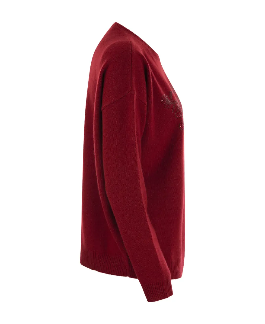 Long-Sleeved Rib Sweater
