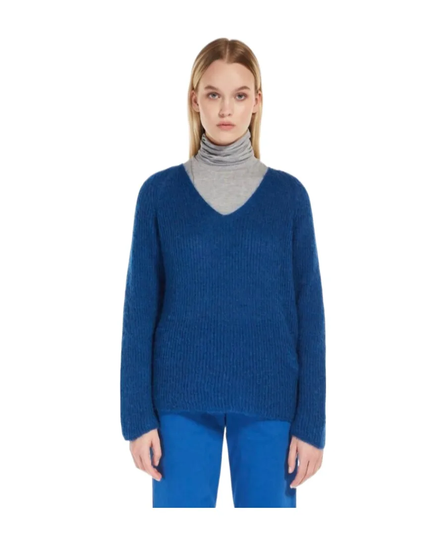 Mohair Long-Sleeved Sweater