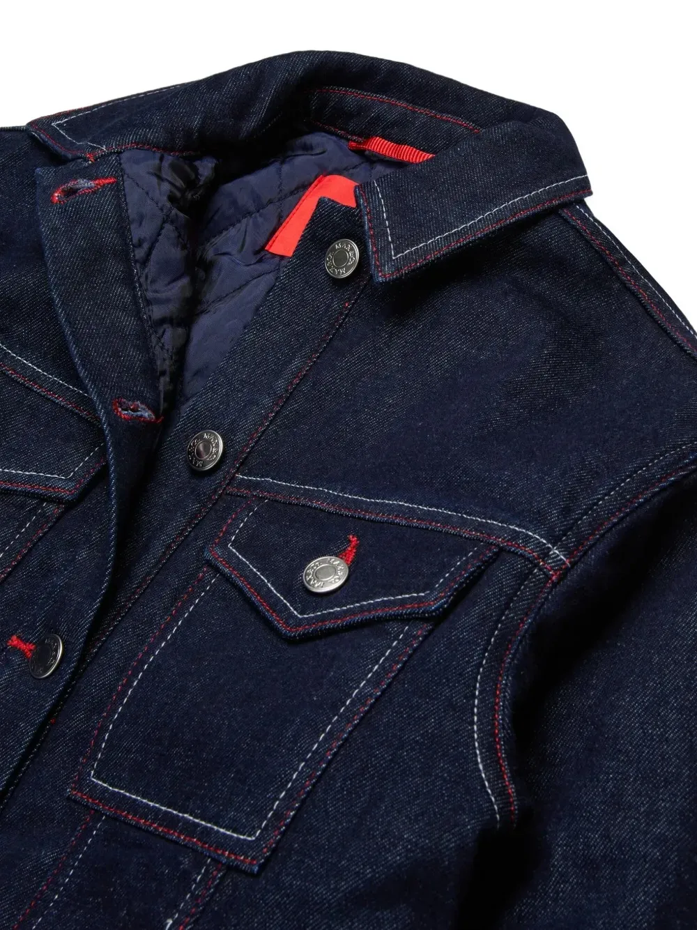 Logo-Patch Denim Jacket