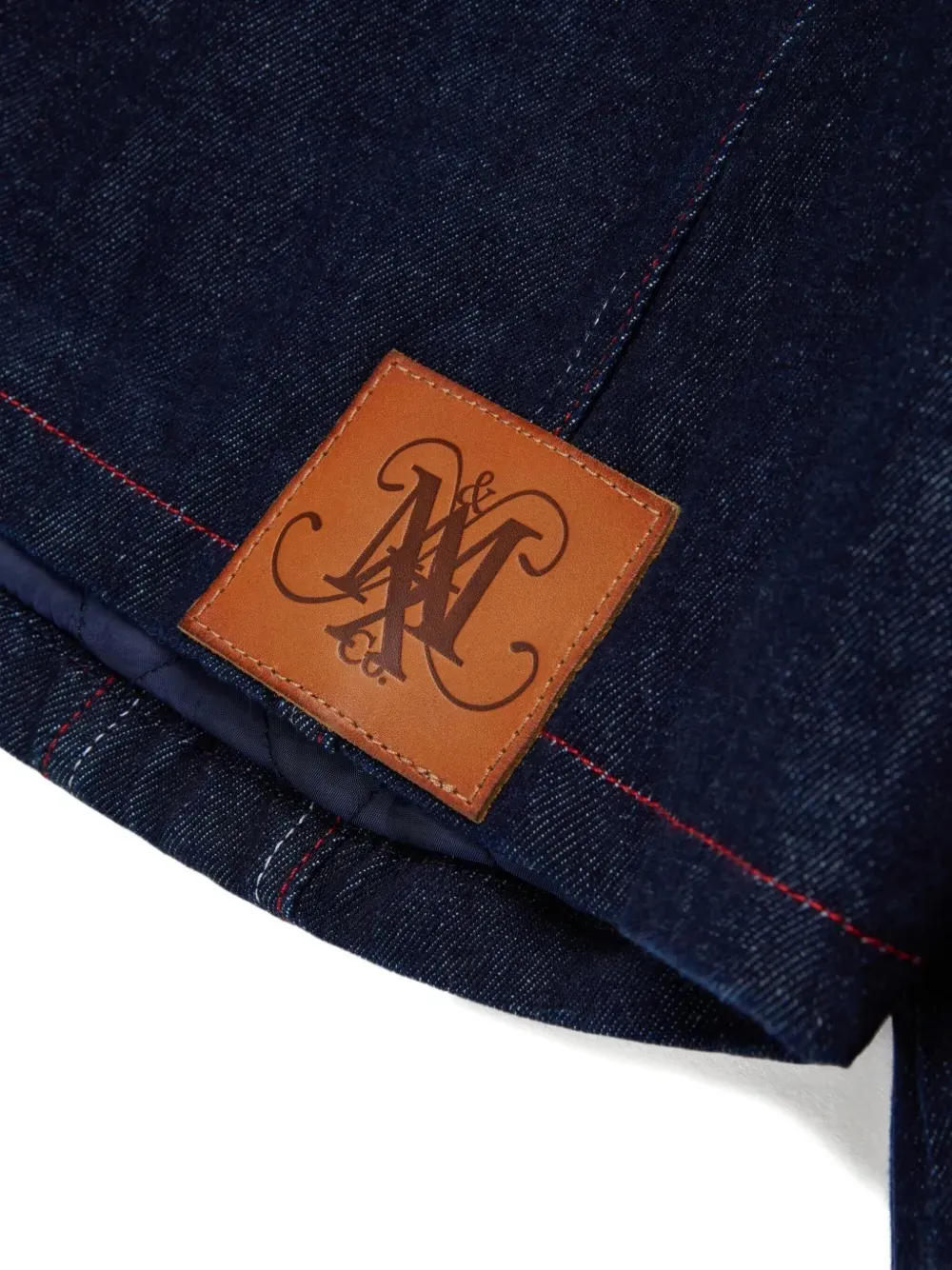 Logo-Patch Denim Jacket