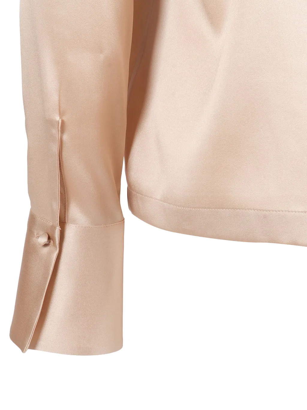 Button-Sleeve Mask Shirt