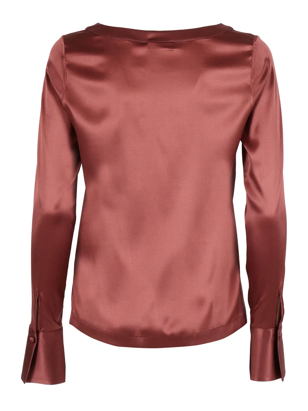 Button-Sleeve Mask Shirt
