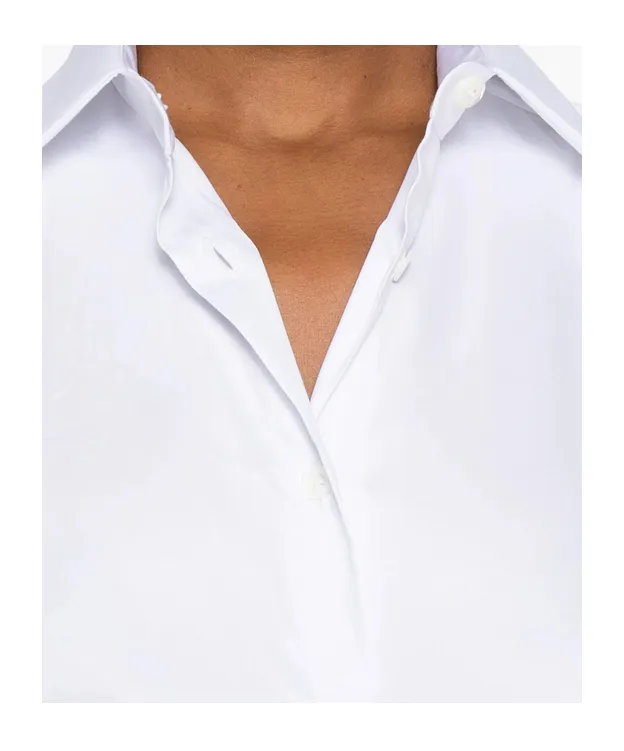 Gea Button-Down Long-Sleeve Shirt