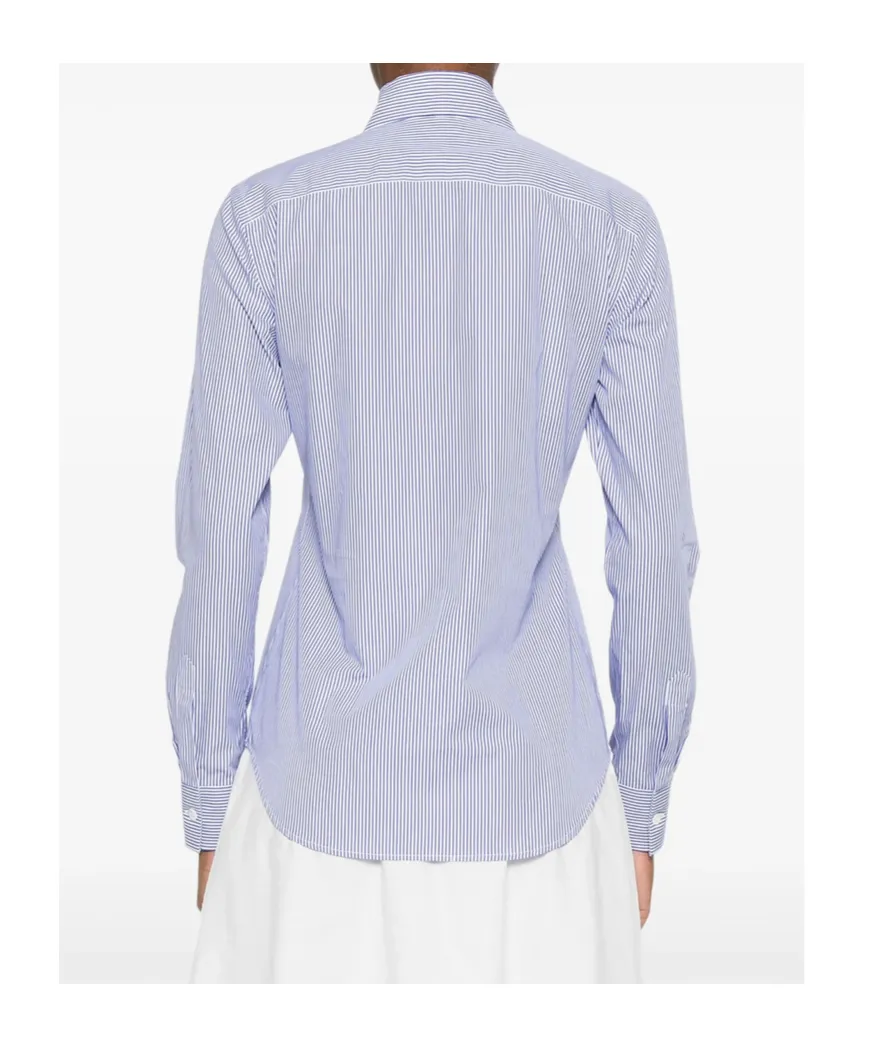 Gea Striped Button-Fastening Shirt