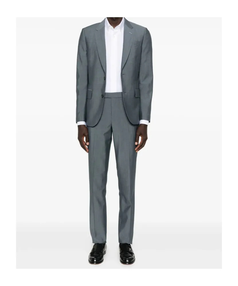 Button-Down Long-Sleeved Shirt