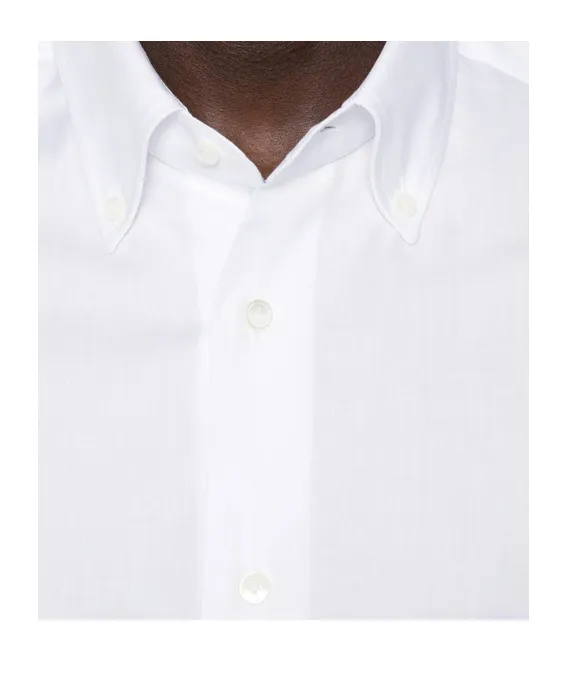 Button-Down Long-Sleeved Shirt