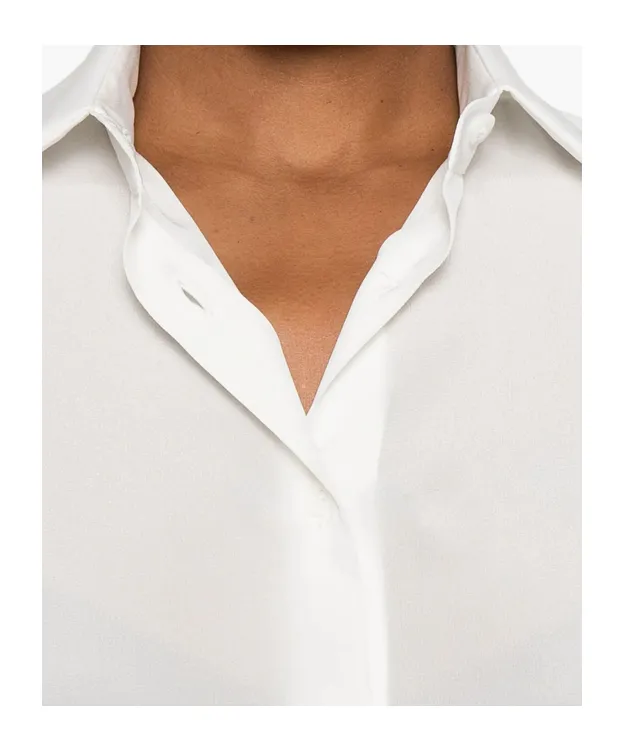 Button-Down Long-Sleeved Shirt