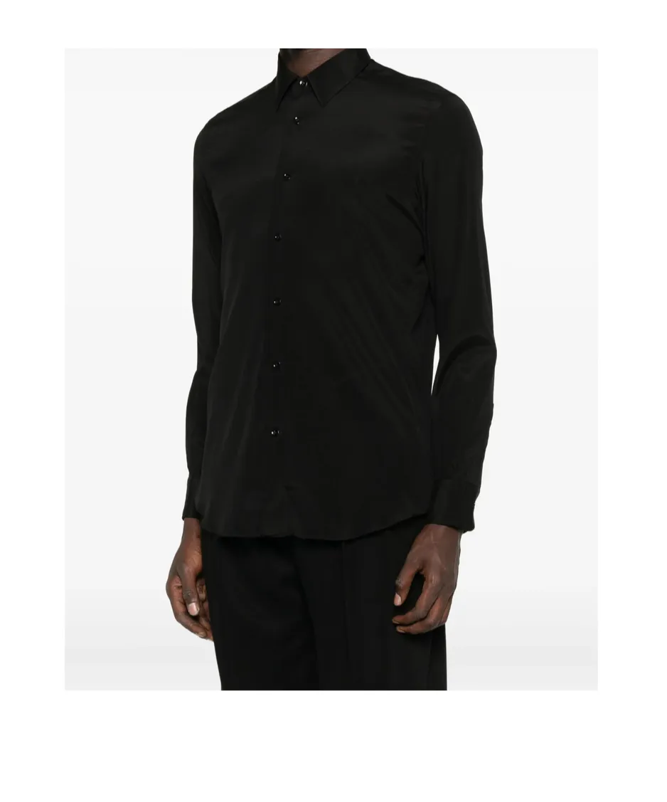 Button-Down Long-Sleeved Shirt