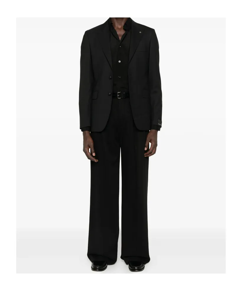 Button-Down Long-Sleeved Shirt