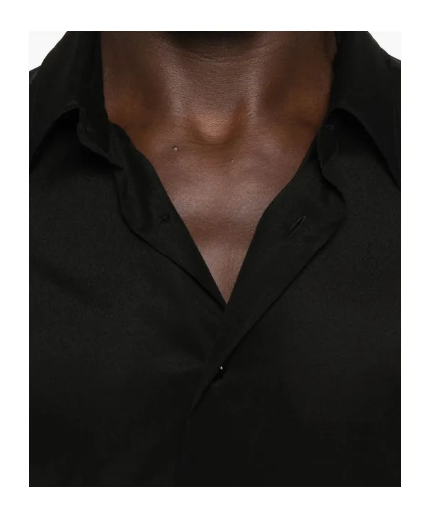 Button-Down Long-Sleeved Shirt