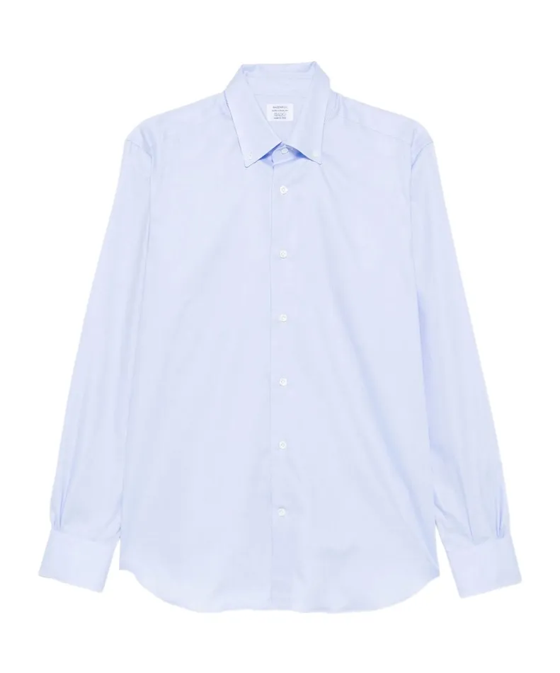 Button-Down Long-Sleeved Shirt