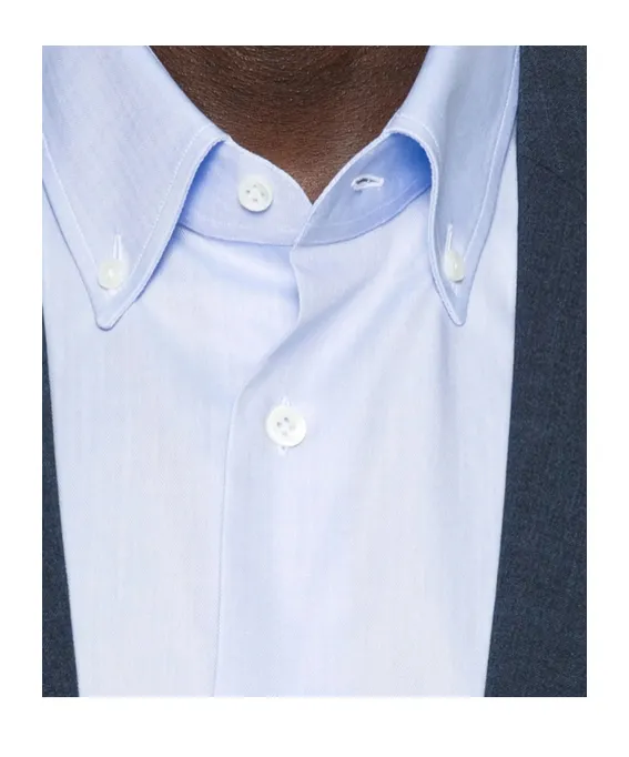Button-Down Long-Sleeved Shirt