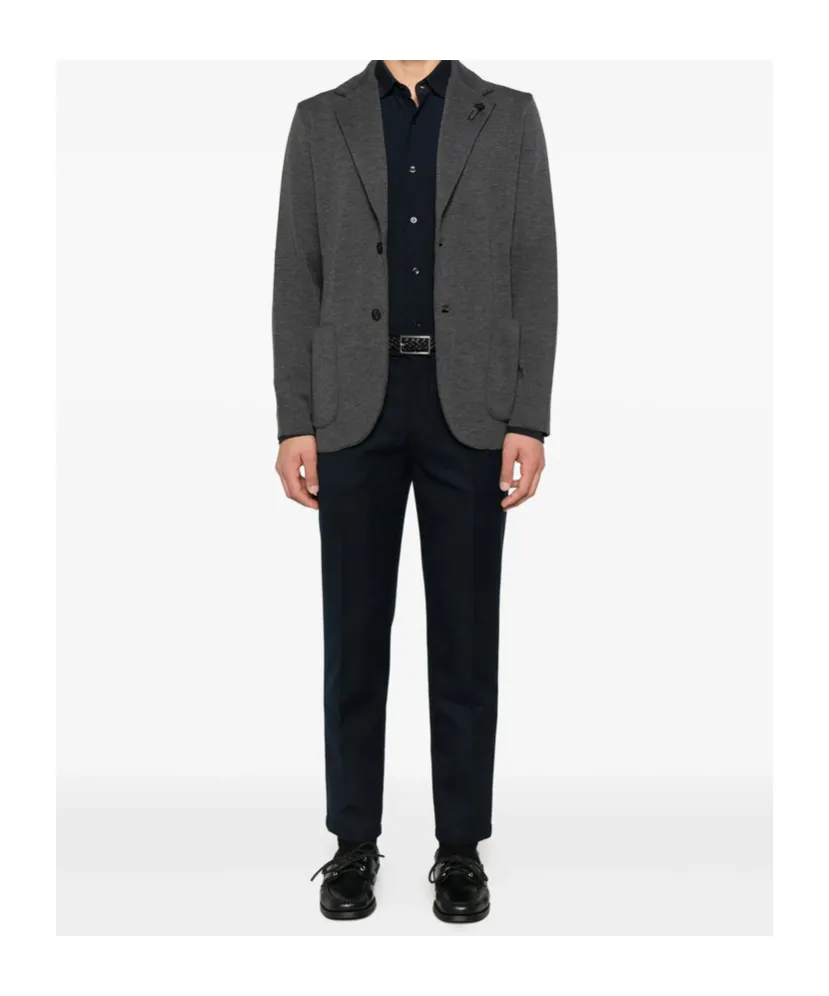 Button-Down Long-Sleeved Shirt