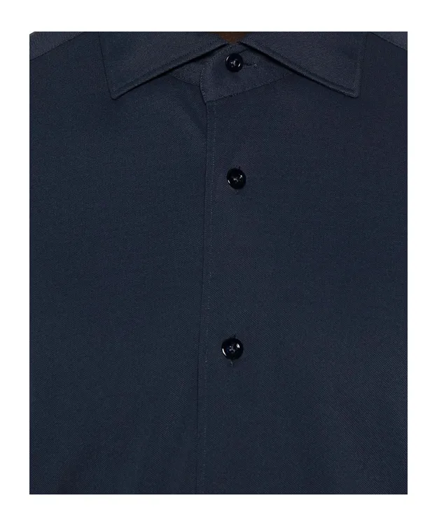 Button-Down Long-Sleeved Shirt