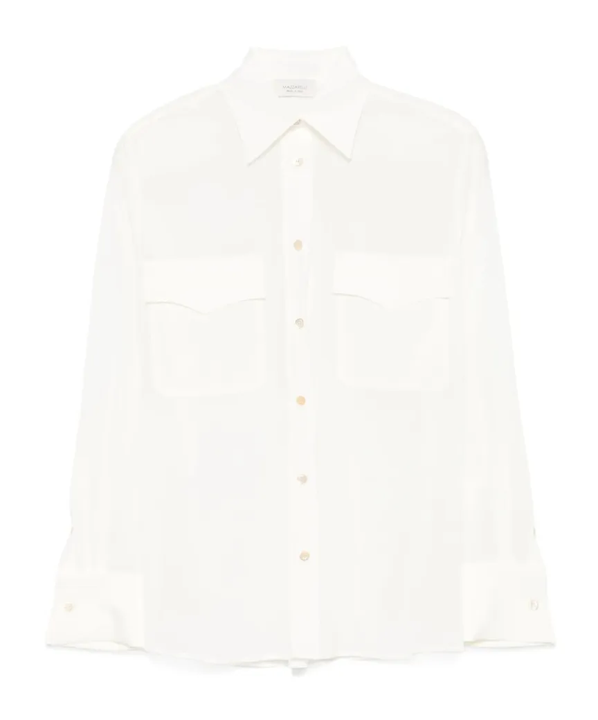 Lapel Long Sleeve Shirt