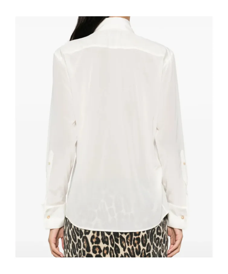 Lapel Long Sleeve Shirt