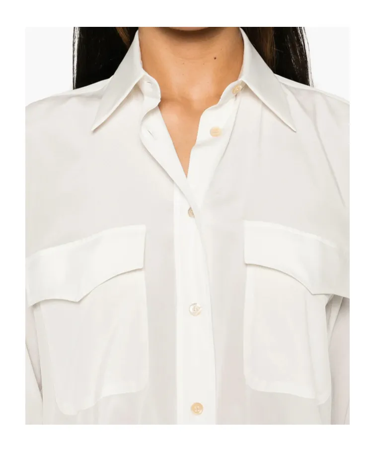Lapel Long Sleeve Shirt