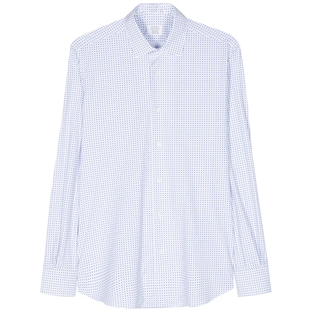 Geometric-Pattern Shirt