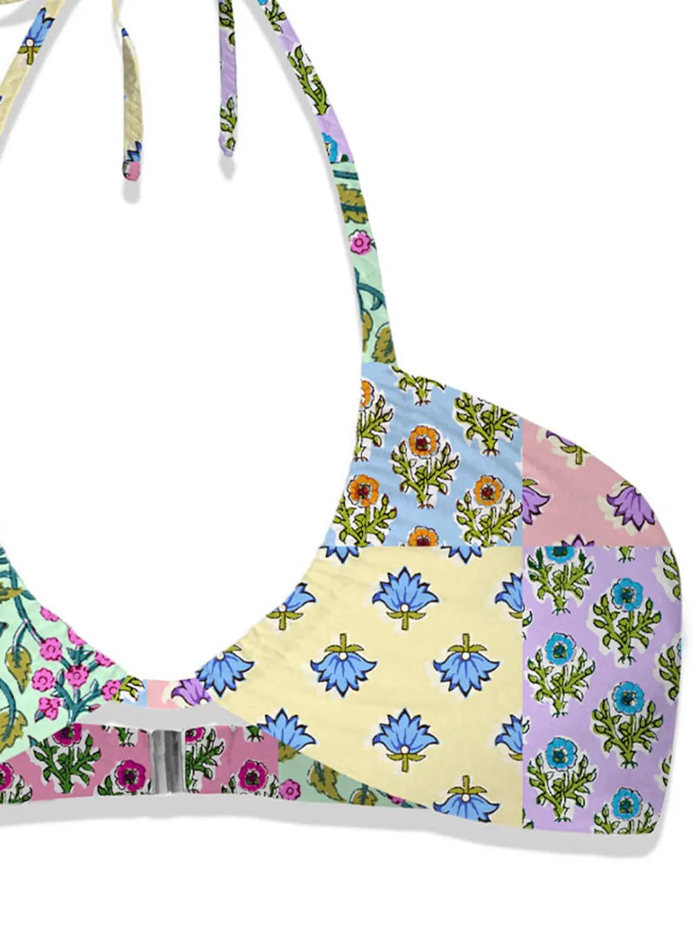 Flower Patch Triangular Swimsuit