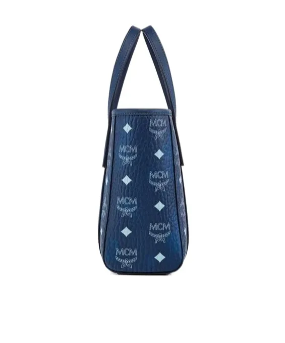 Toni Top-Zip Shopper In Visetos