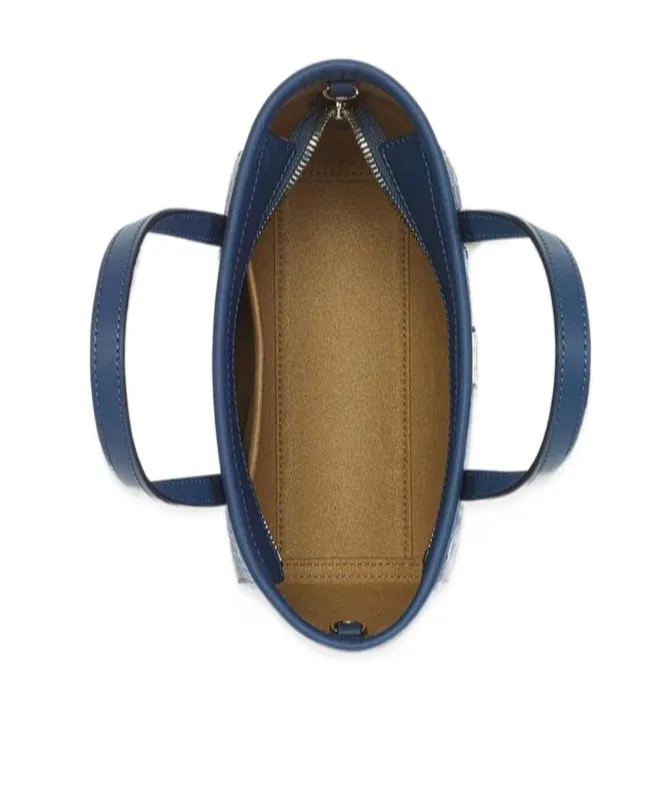 Toni Top-Zip Shopper In Visetos