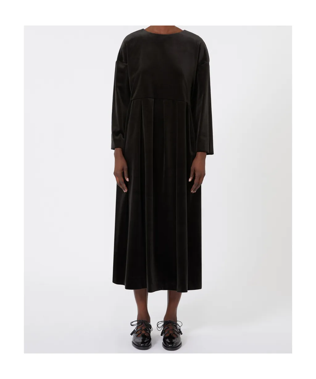 Cotton Velvet Dress